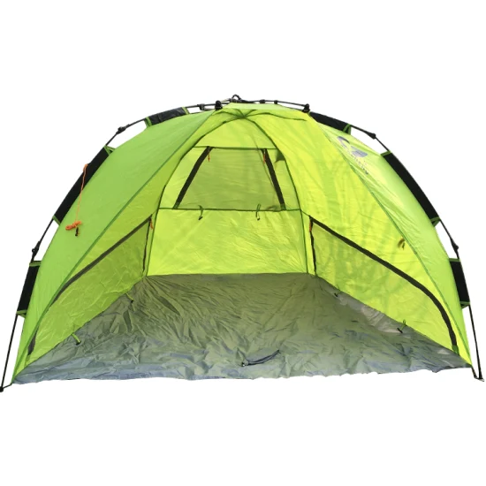 ポータブルサンシェルター傘テント自動インスタントポップアップシェードビーチテント